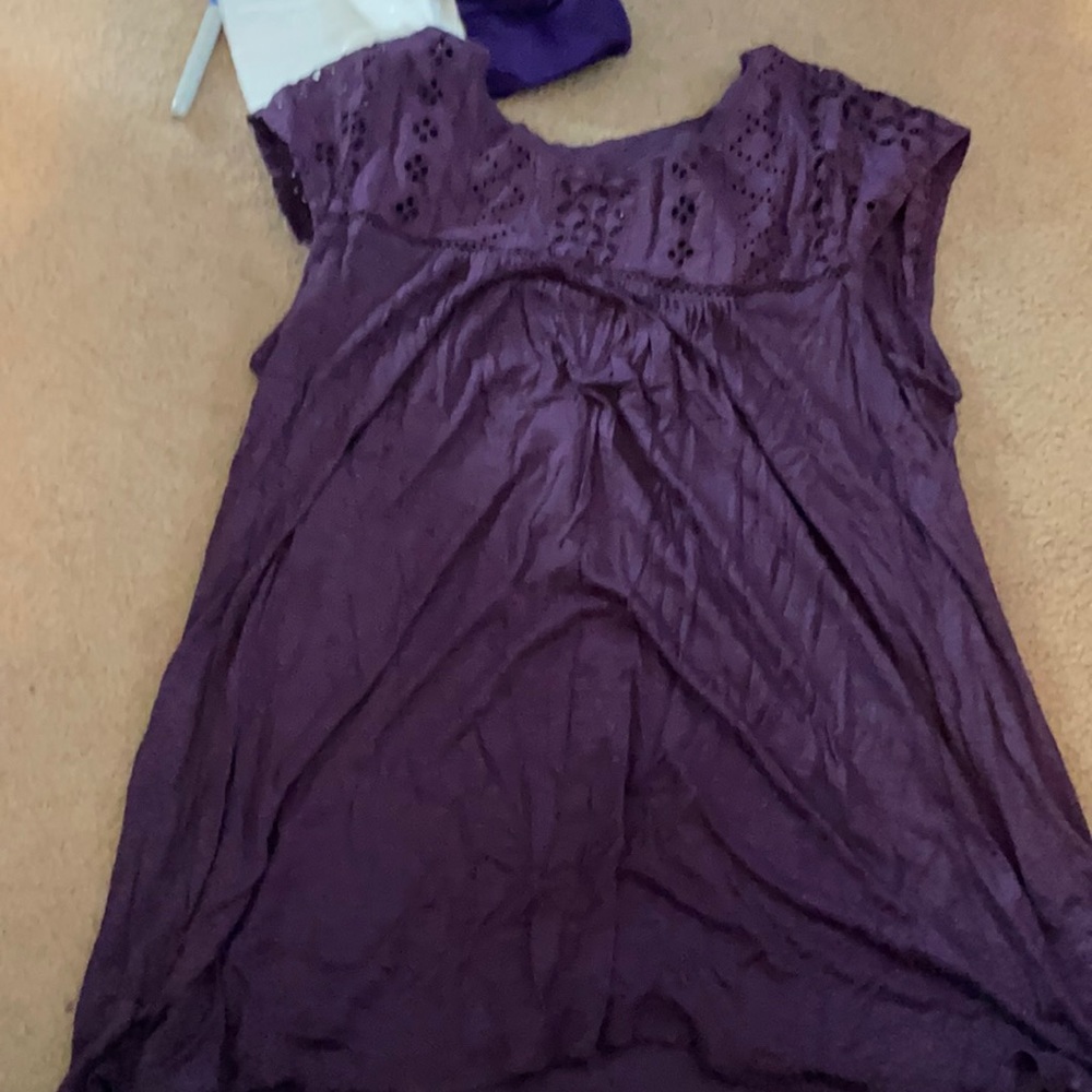 Merona purple blouse